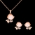 Picture of Casual Zinc Alloy Necklace And Earring Sets 2YJ053525S