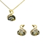 Show details for  Zinc Alloy Casual Necklace And Earring Sets 2YJ053597S