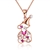 Picture of Cubic Zirconia 18 Inch Pendant Necklaces 3LK053772N