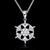 Picture of Cubic Zirconia Holiday Pendant Necklaces 3LK053773N