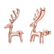 Show details for Animal Medium Stud Earrings 3LK053820E
