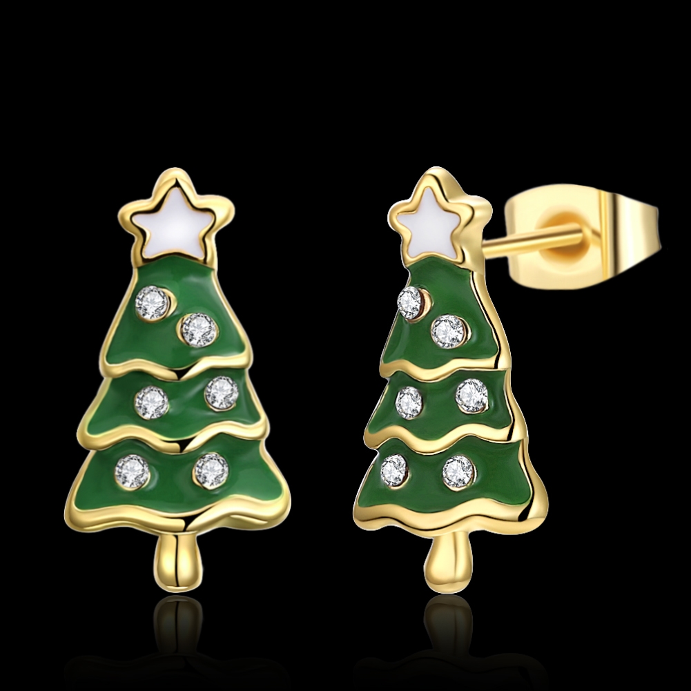 Small Holiday Stud Earrings 3LK053851E
