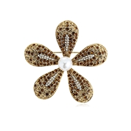 Picture of Artificial Crystal Classic Brooches 2YJ053976