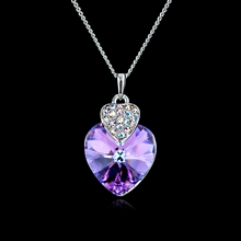 Show details for Zinc Alloy Simple Pendant Necklaces 2BL054231N