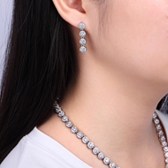 Picture of Luxury Party Necklace And Earring Sets 1JJ054496S