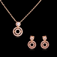 Picture of Casual Small Necklace And Earring Sets 3FF054576S