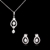 Picture of Delicate Cubic Zirconia Necklace And Earring Sets 3FF054595S