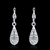 Picture of Brand New Platinum Plated Casual Dangle Earrings with Full Guarantee