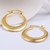 Picture of Simple Copper or Brass Big Hoop Earrings with Unbeatable Quality