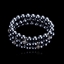 Show details for Sparkly Big Copper or Brass Beaded Bracelet
