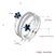 Picture of Most Popular Swarovski Element Platinum Plated Fashion Ring