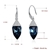 Picture of Brand New Blue Casual Dangle Earrings with Full Guarantee