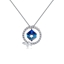 Show details for Geometric 16 Inch Pendant Necklace of Original Design
