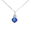 Show details for Trendy Platinum Plated Geometric Pendant Necklace with No-Risk Refund