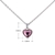 Picture of Need-Now Purple Platinum Plated Pendant Necklace from Editor Picks