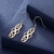 Picture of Pretty Medium 925 Sterling Silver Dangle Earrings