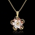 Picture of Stylish Flowers & Plants Multi-tone Plated Pendant Necklace