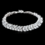 Show details for Unique Cubic Zirconia White Tennis Bracelet
