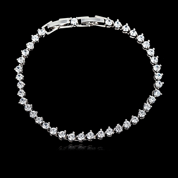 Picture of Origninal Small White Tennis Bracelet