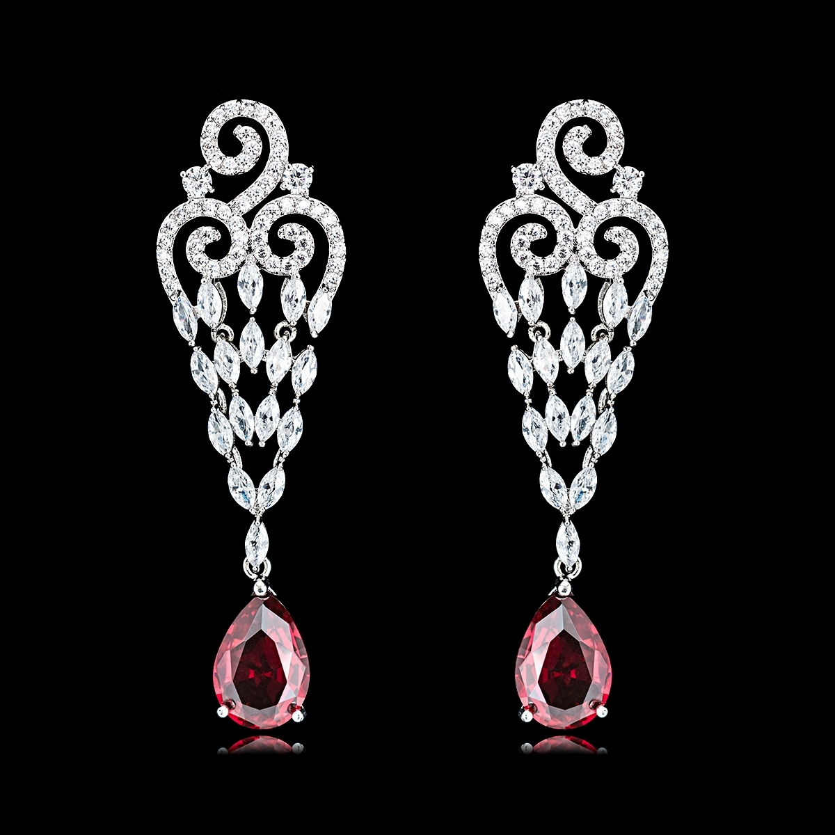 Luxury Medium Drop & Dangle Earrings in Flattering Style