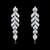 Picture of Staple Medium White Drop & Dangle Earrings