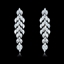 Show details for Staple Medium White Drop & Dangle Earrings