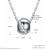 Picture of White 925 Sterling Silver Pendant Necklace at Factory Price