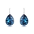 Picture of Brand New Blue Fashion Small Hoop Earrings with SGS/ISO Certification