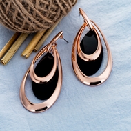 Picture of Affordable Zinc Alloy Big Dangle Earrings From Reliable Factory