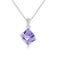 Show details for Hypoallergenic Platinum Plated Casual Pendant Necklace with Easy Return