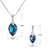 Picture of Trendy Platinum Plated Casual Necklace and Earring Set with No-Risk Refund