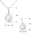 Picture of Best Small White Necklace and Earring Set
