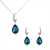 Picture of Pretty Artificial Crystal Casual Necklace and Earring Set
