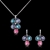 Picture of Delicate Small 16 Inch Necklace and Earring Set