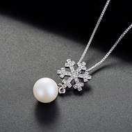 Picture of Fashion Platinum Plated Pendant Necklace at Unbeatable Price