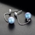 Picture of Casual Swarovski Element Pearl Dangle Earrings with Beautiful Craftmanship