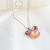 Picture of Nickel Free Platinum Plated Zinc Alloy Pendant Necklace with No-Risk Refund
