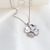 Picture of Famous Small Platinum Plated Pendant Necklace