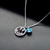 Picture of Pretty Swarovski Element Zinc Alloy Pendant Necklace