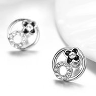 Picture of Casual Artificial Crystal Stud Earrings with Beautiful Craftmanship