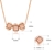 Picture of Bling Casual Rose Gold Plated Necklace and Earring Set