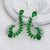 Picture of Latest Big Cubic Zirconia Dangle Earrings