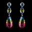 Show details for Fancy Big Copper or Brass Dangle Earrings