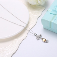 Picture of Casual Cat Pendant Necklace with 3~7 Day Delivery