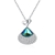 Picture of Fashion Green Pendant Necklace in Exclusive Design
