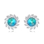 Show details for Casual Blue Stud Earrings with Speedy Delivery