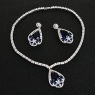 Picture of Need-Now Blue Casual Necklace and Earring Set from Editor Picks