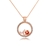 Picture of Copper or Brass Purple Pendant Necklace at Super Low Price