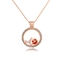 Show details for Copper or Brass Purple Pendant Necklace at Super Low Price