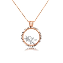 Show details for Delicate Cubic Zirconia Pendant Necklace at Unbeatable Price